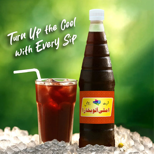 Hayat Dawakhana Imli Aalu Bukhara sharabat for cold drinks and beverages post