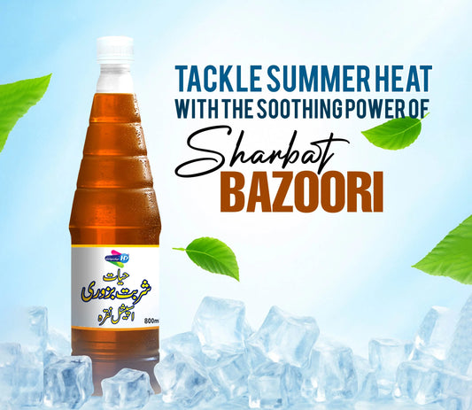 Hayat Dawakhana Sharbat Bazoori for cold drinks and beverages Post