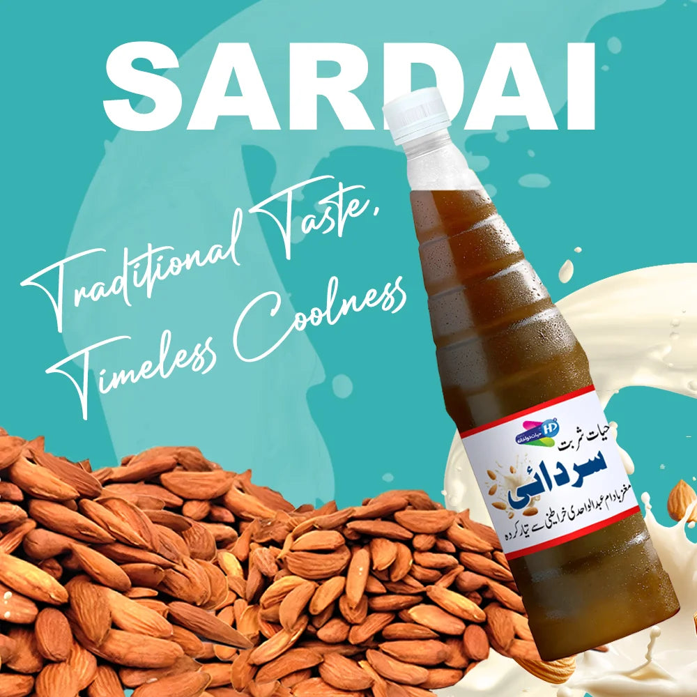 Hayat Dawakhana Sharbat sardai for cold drinks and beverages Post
